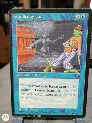 Gaseous Form ''Gasformigkeit'' | MtG Magic Renaissance  | German GR | LP