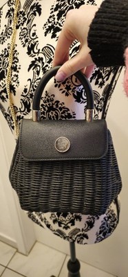 Trendige ZARA Mini Box Bag im Korb-Look Tasche Anlass y2k