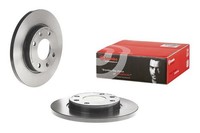 2X Bremsscheibe Prime Line - UV Coated Brembo 08.9606.11 FüR Peugeot 2E N5 206