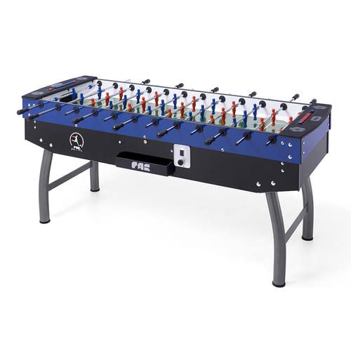 Fas Orobic 6 Player Tiges Télescopiques, baby-foot professionnel Noir