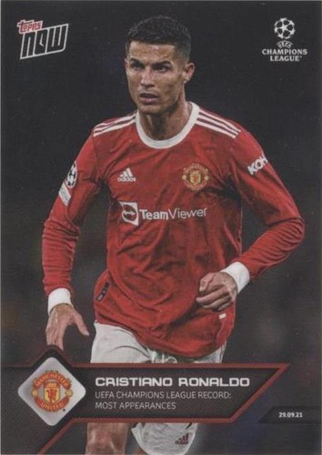 Cristiano Ronaldo 2021-22 Topps UEFA Champions League Japan