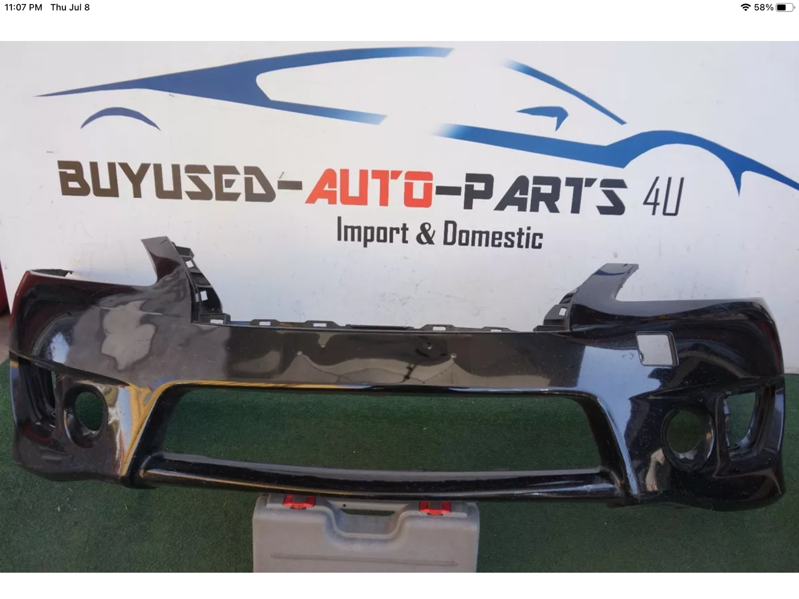 13 15 Nissan Sentra Sr Front Bumper Oem 622 3rm0h For Sale Online Ebay