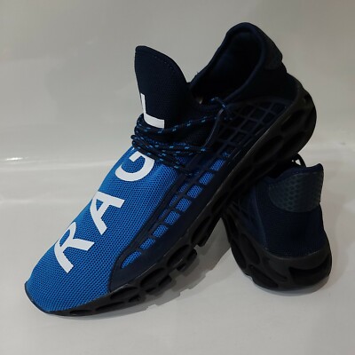 Sport RAGF Running Shoes Blue Black white Size US, 45 Euro Sneakers  - Main Image