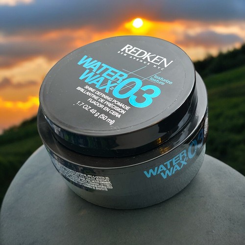 Rare REDKEN WATER WAX 03 Texture Shine Defining Pomade 1.7 oz