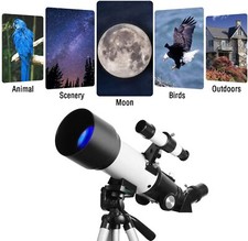 Telescopes for Adults 70mm Aperture 400mm AZ Mount - Telescope 4Kids