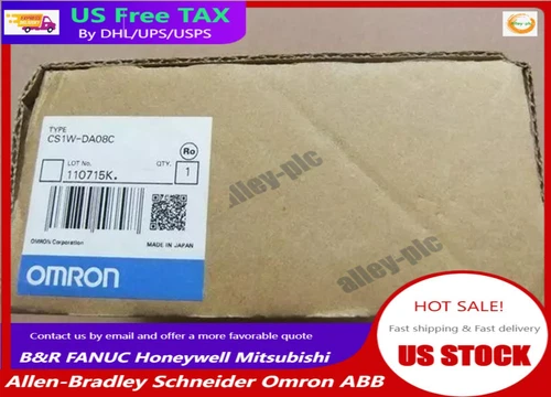 New Omron CS1W-DA08C Analog Output Module CS1WDA08C Fast Shipping  US Free TAX