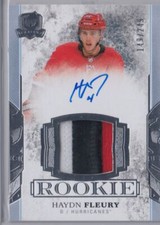 2017-18 Upper Deck The Cup Gold Rookie Patch Autograph Haydn Fleury RC Auto /249