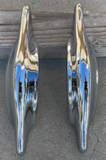S Dodge D2 Sedan Front New Chrome Plated Bumper Guards 1936 36 Oem