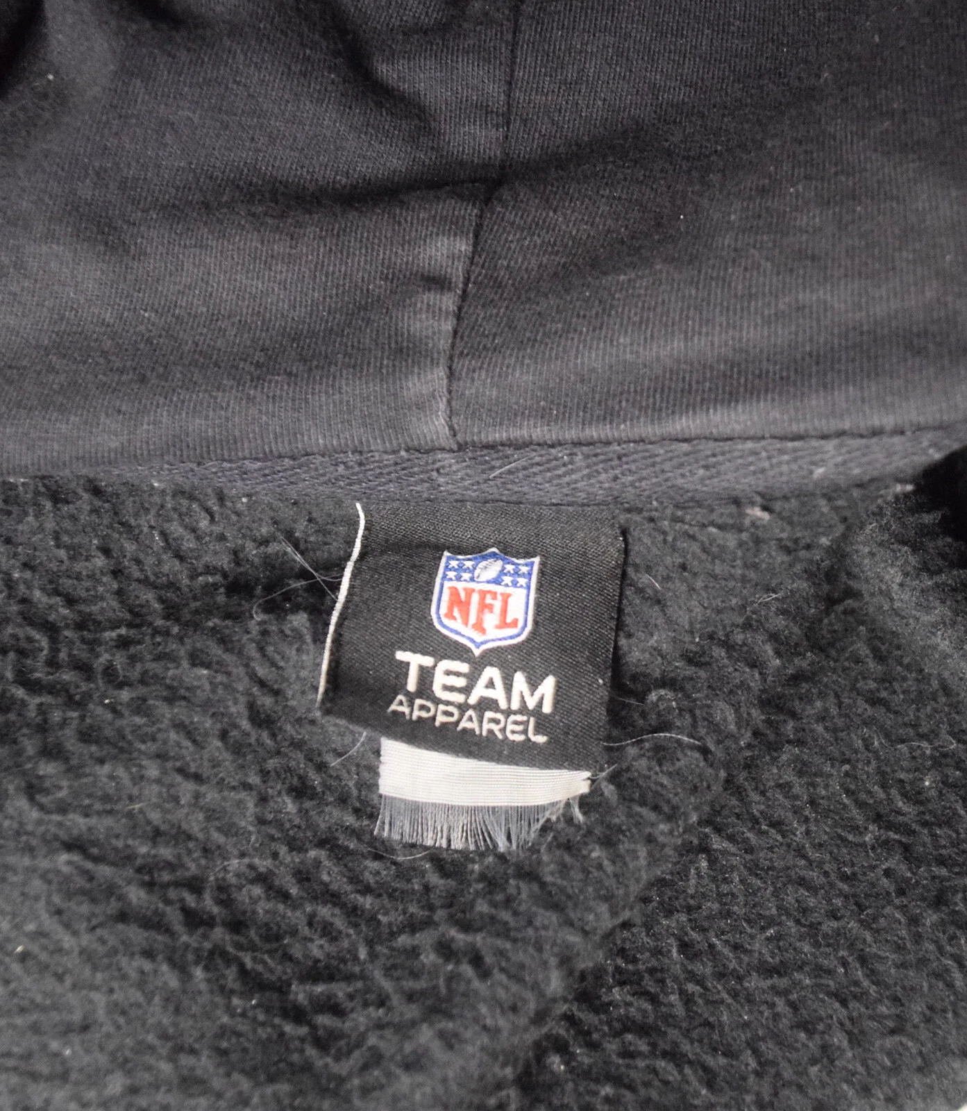 VETEMENTS Felpa con cappuccio unisex Pittsburgh Steelers vintage XL nera 2013