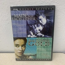 New DVD Made for Each Other & Black Water Gold Double Feature Disc Sealed Case