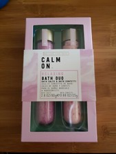 NEW We Live Like This RELAXING DUO "CALM ON" BATH SALTS  CONFETTI 3.7oz