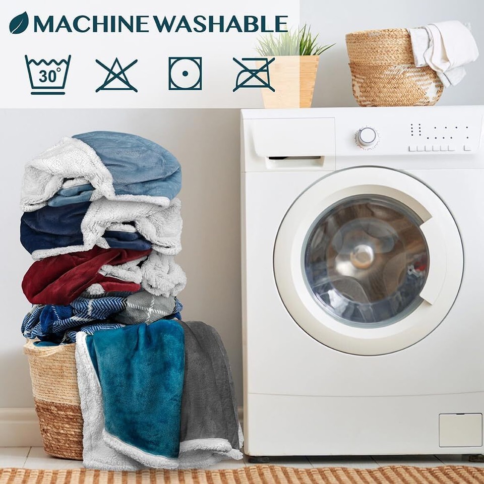 Herpa Wearable Blanket Sleeves, Soft Fleece Throw, Pocket, Adults, Charcoal Grey eBay