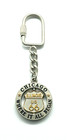 Vintage Chicago "Where It All Began" Route 66 Revolving Keyring Keychain — photo 2