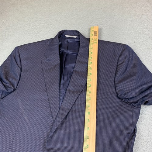 Canali Suit Mens Size 44 L Silk Wool Blue 2-Button 13290 Italy - Picture 10 of 15