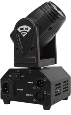 Disco Ball LED 10W Spot Beam Moving Head Light DMX512 Stage Light Stroboscope...