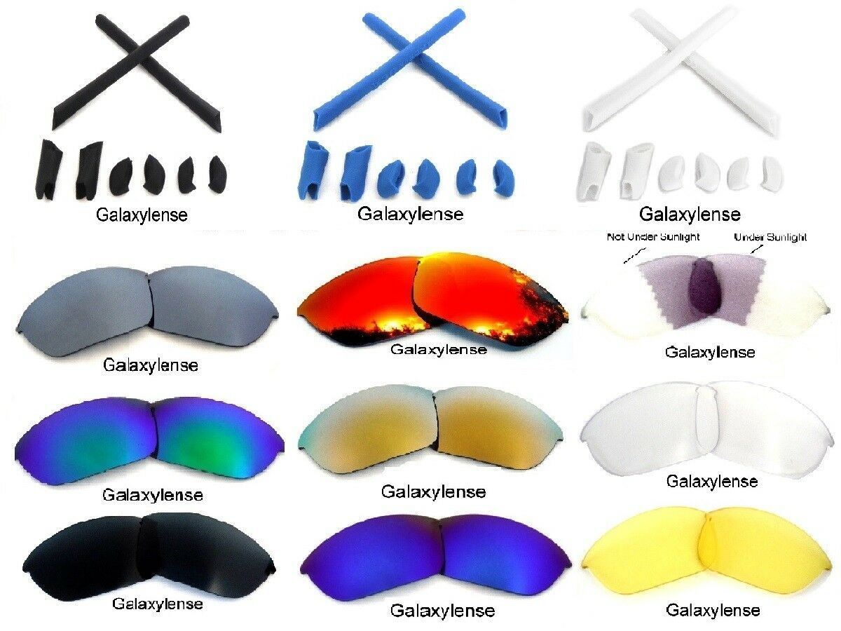 Galaxy Replacement Lenses For Oakley Half Jacket 1.0 Sunglasses