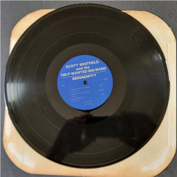 Scott Whitfield and the Help Wanted Big Band Serendipity Jazz LP SW-1 1989 - Image 3 of 4