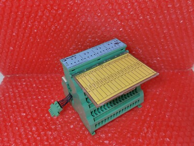 Phoenix Contect IB STM 24DI 16/4 Interbus 2754396 With IB STTB 24 Di Base Module