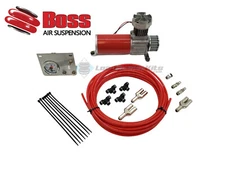 BOSS Incab Control Kit for Airbag Load Assist Kits - Compressor/line/gauge