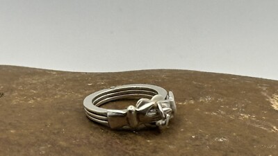 【CTHY】HIGH-END GIMMEL RING Antique Victorian Gimmel Fede Wedding Betrothal Ring in 14k Rose