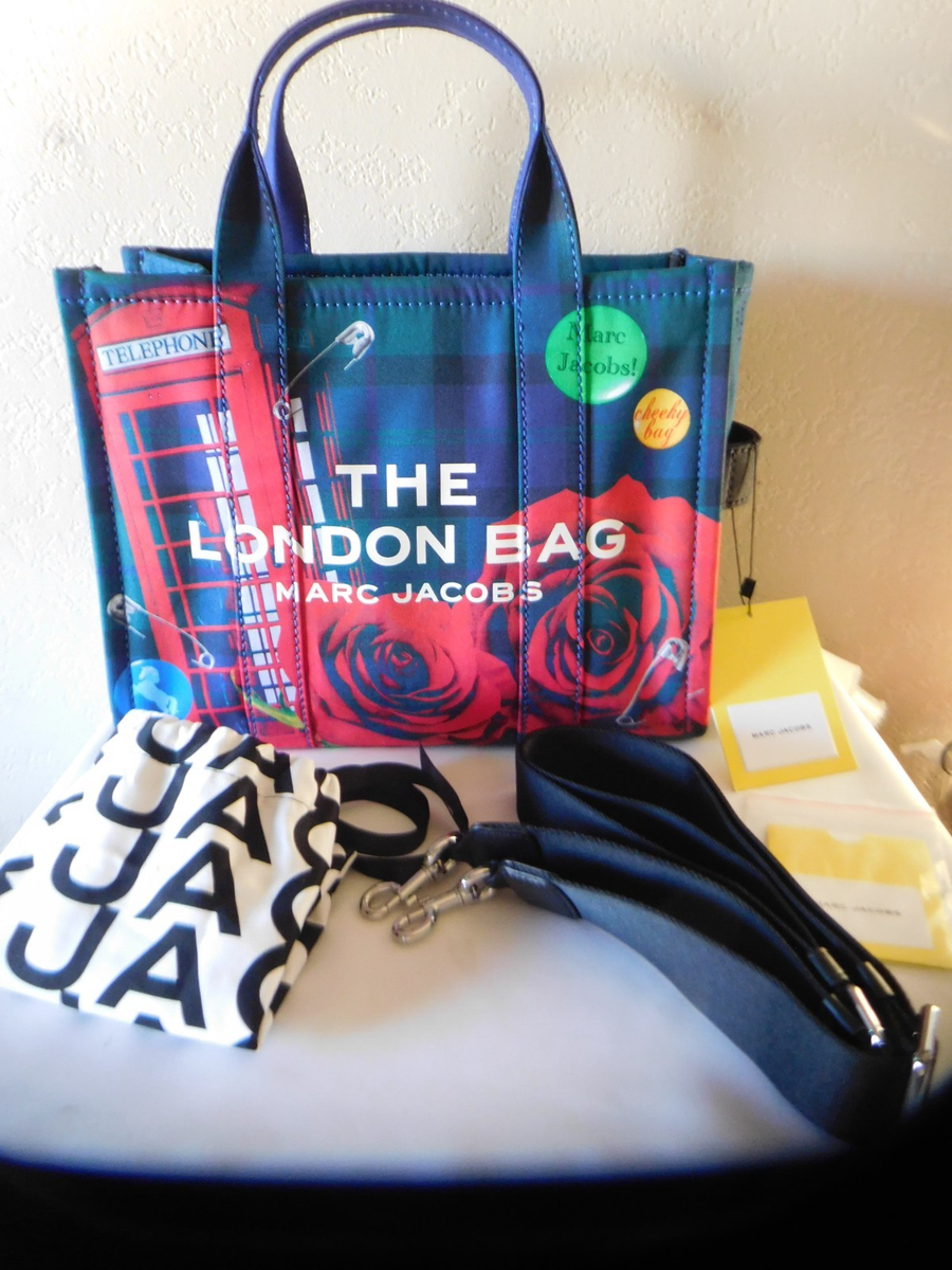 New Marc Jacobs LONDON The City Tote Medium Bag ~Multi ~