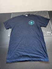 Hawaiian Island Creations HIC Blue t Shirt Men's Size S Iao School Maui Graphic