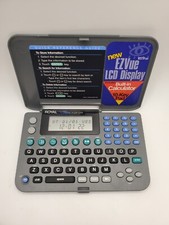 Royal Electronic Organizer DM70NX w/ EZVue LCD Display Calculator TESTED WORKS