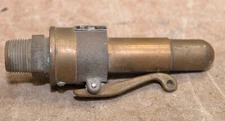 Javco Inc 3/4 steam valve hit & miss engine brass whistle collectible tool