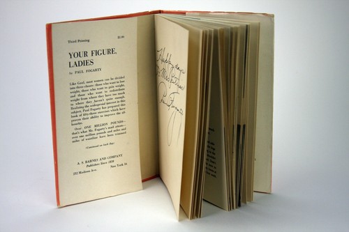 Your Figure, Ladies Paul Fogarty Signed Book 1955 1st Edition Hardcover Fitness - Picture 4 of 6