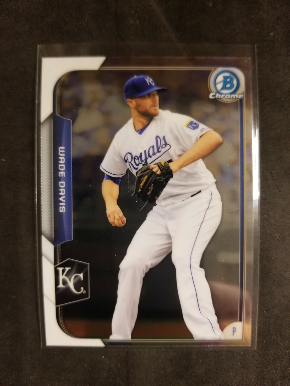 2015 Bowman Chrome WADE DAVIS card # 69