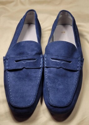 H&M Men\'s Navy Slip-On Loafers Men main image 4
