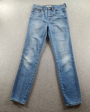 Madewell Women's Jeans Blue Size 28 10” High Riser Skinny Stretch 28.5" Denim