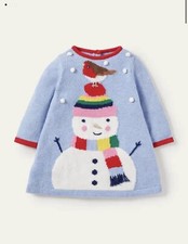 NWT Mini Boden Festive Knitted Dress