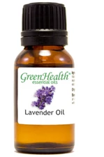 Lavender Essential Oil by GreenHealth Sizes 5ml - 1GAL