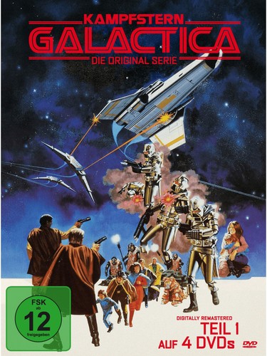Kampfstern Galactica - Teil 1 auf 4 DVDs - NEU & OVP - Bild 1 von 3