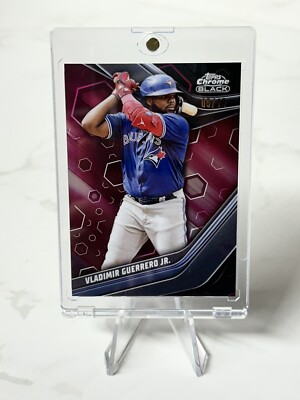 Vladimir Guerrero Jr. 2023 Topps Chrome Black Purple 05/10 Card #52