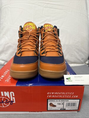 Patrick Ewing 33 Hi Winter Mens Sz Orange Waterproof Basketball  Lifestyle