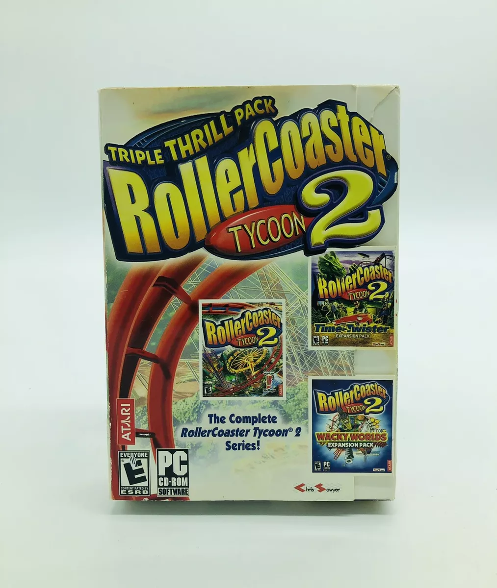 RollerCoaster Tycoon 2 Triple Thrill Pack – Atari®