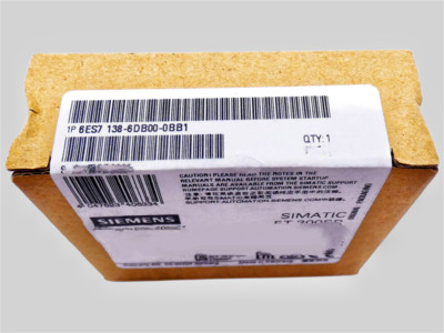 1pc New sealed 6ES7138-6DB00-0BB1 6ES7 138-6DB00-0BB1 SIEMENS SIMATIC ET200