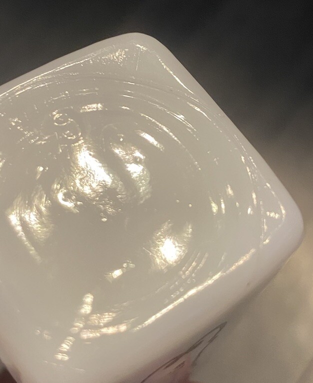 Vintage Griffiths Milk Glass Hoosier Spice Jars Curry Powder and Allspice w/Lids