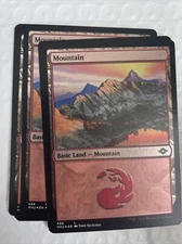 Modern Horizons 2 MH2 Etched Foil Mountain #488 Magic The Gathering MTG