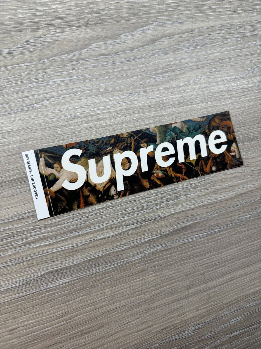 Supreme Undercover Fallen Angels Box Logo Sticker UK