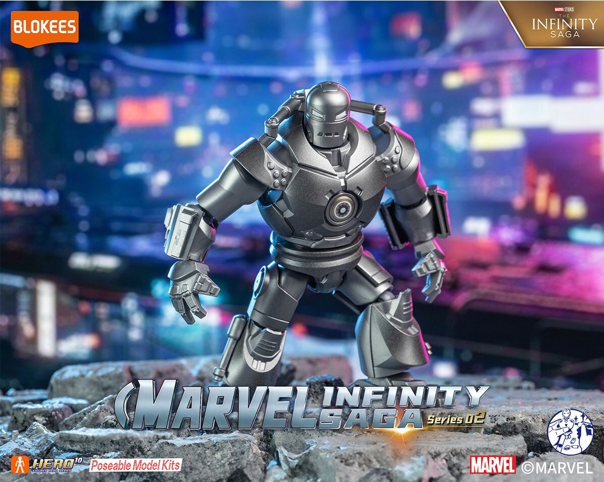Authentic Blokees Figures Model Kit Marvel Infinity Saga S2
