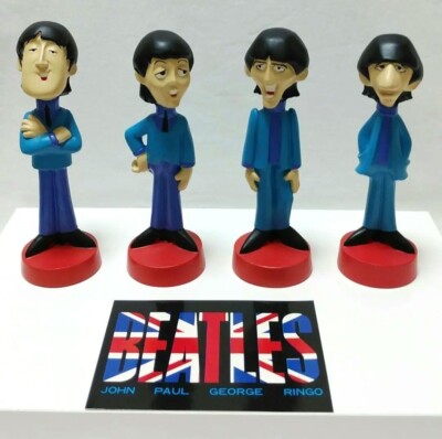 THE BEATLES CARTOON RESINDOLL 1985 USA APPLE G-COMPANIONS 1 set | eBay