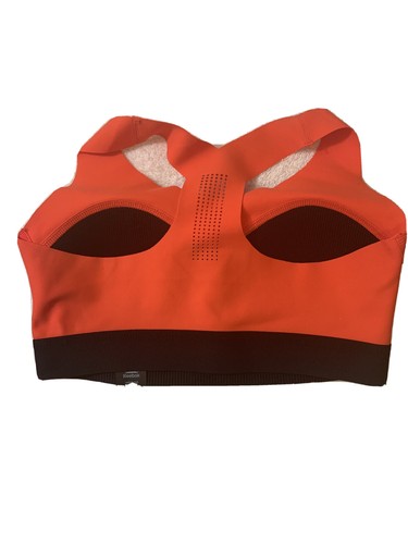 Reebok Puremove Sports Bra Women’s XS Red & Black(Carotene)New Breathable - Picture 4 of 8