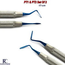 Implant Dental Periotome Tooth Extraction Periodontal PT 1 - PT 2 Serrated Tip