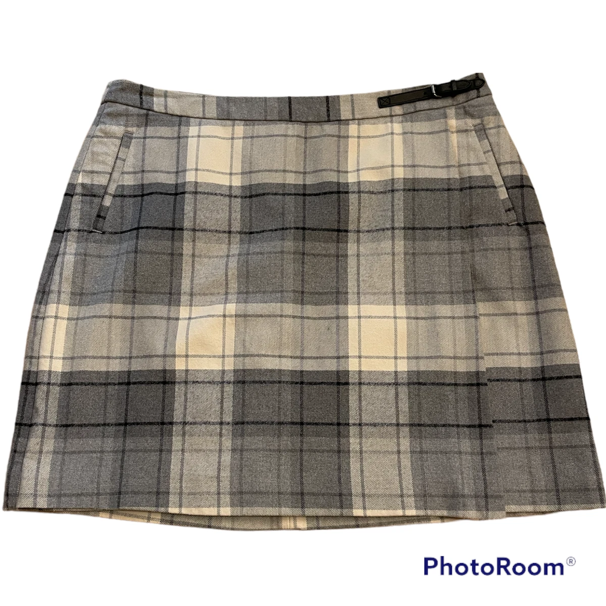 Classic flannel skirt top
