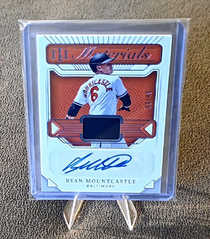 2022 Panini National Treasures Baseball Ryan Mountcastle NMS-RM Auto Relic #d 