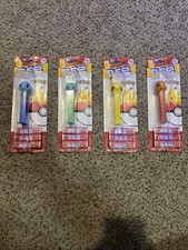 Lot of 4 2019 PEZ Candy  Dispenser Pokemon Pikachu, Starters Set Original 4