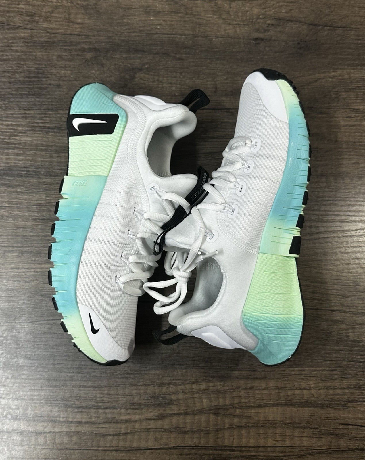 Nike Free Metcon 6 White Dusty Cactus IM2500-100 Womens Size 11 / Mens Size 9.5
